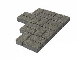  Брусчатка Stellard 200x100x80 мм Китайский гранит: внешний вид