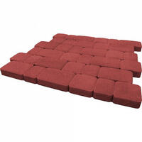  Тротуарная плитка Artstein Инсбрук Альт 60 мм Красный: внешний вид